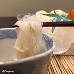 御料理 寺沢 - 手延べ素麺