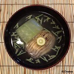 御料理 寺沢 - 太刀魚､冬瓜､蓴菜の椀物