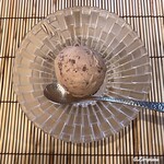 御料理 寺沢 - 小豆のｱｲｽｸﾘｰﾑ