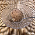 御料理 寺沢 - 小豆のｱｲｽｸﾘｰﾑ