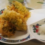 勝美館 - 天然うなぎ天麩羅