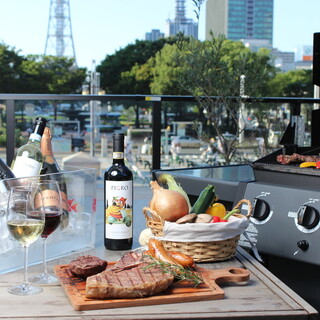 【大好評】手ぶらで本格BBQ！2Fテラス席で開催中！