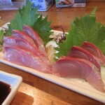 くつろぎ亭ひこべえ  - ヒラマサ刺身