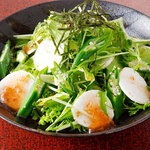 Sengyo Wafuusousaku Echizen Hanamaru - 山芋とオクラのサラダ