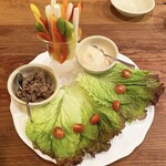 ステーキハウスB&M - 野菜スティック¥780