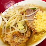 ラーメン二郎 - ラーメン小＋ニンニク多め