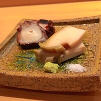 鮨 さかい - 福岡の鮑、蛸