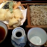 丸屋 - 季節の天婦羅せいろ（鱧）
