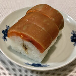 ひさご寿し - ビワマスの棒寿し