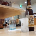 そば工房つちや - コの字カウンターの壁際(落ち着きます)零一￥360(税込)