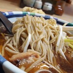 そば工房つちや - 染み込むフガフガ麺