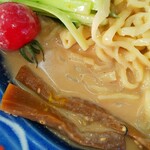 ケラン - 冷し中華(ごまだれ)の胡麻ダレスープ(R2.8.28撮影)