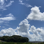 プレゼンテ スギ - 【おまけ】来る途中の夏の空