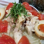 塩そば専門店 桑ばら - 夢の冷やしトマトマキシマムそば