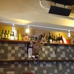 ブラッスリー ギョラン - この壁のモザイクは必見