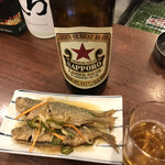 立ち呑み くにし - 小アジ南蛮漬け