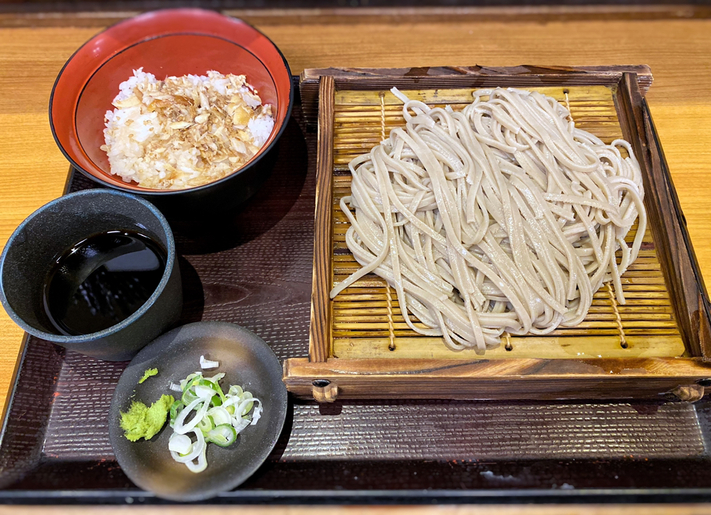 蕎麦 冷麦 嵯峨谷 渋谷店