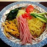 山王一丁目食堂 - 冷やし中華 550円