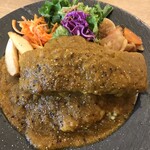 スターカリー＆カフェ - キングポークプレートランチ　1500円→1000円