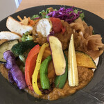 STARR CURRY AND CAFE - ベジカレープレートランチ　1400円→1000円