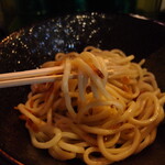 飯能つけ麺 - 麺アップ