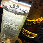 ホワイトラベル - ホワイトラベルのソーダ割り