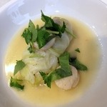 Brasserie anakale - 【コース外】苫小牧産ヤナギノマイと帆立のブールフォンデュ