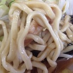 ラーメン二郎 - 麺UP　201203