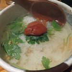 ぶらい庵 - 梅茶漬け