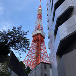RISE & WIN Brewing Co. KAMIKATZ TAPROOM - 神谷町から当店までの道のりで傍観してくれている東京タワー。