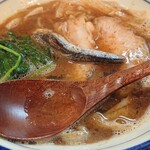 烈志笑魚油 麺香房 三く - 