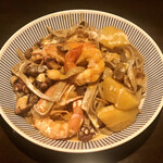 BARU 竹末 - 魚介のタリオリーニ(税別1280円)