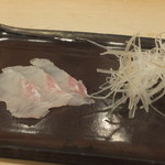 すし おおの - あずきはたのお刺身