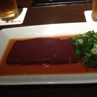 天空焼肉 星遊山 - 最後のレバ刺し