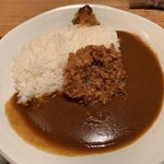 テング酒場 - メンチカツカレーライスです。（2020年8月）