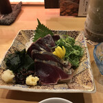 玉の蔵 - かつおの刺身