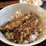 そば処 尾張屋 - セットの天丼