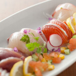 四季遊人  - カルパッチョ盛り合わせ