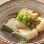 四季遊人  - 揚げ出し3種（豆腐・もち・生麩）