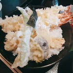 美々卯 - 大海老天丼