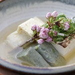 四季遊人  - おでん京風盛り（ゆば・生麩・焼豆腐）