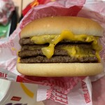 マクドナルド - 倍ダブルチーズバーガー②