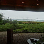 日本料理 「さくら」   ヒルトン東京お台場 - 窓にはレインボーブリッジ