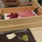 すし おおの - 目の前にでーん