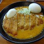 鳴馬良 - 【2020.8.29(土)】味噌カツ拉麺(並盛・140g)950円
