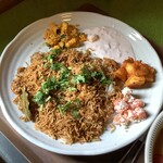 スプーンソング - チキンビリヤニプレート