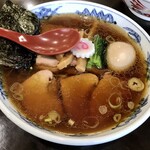 とら食堂 - 焼豚麺　味玉入り