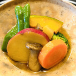 Nihon Ryouri Toraya - 野菜の揚げ浸し