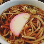 そば八 - 太麺のそば