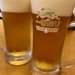 サイゼリヤ - 生ビール400円